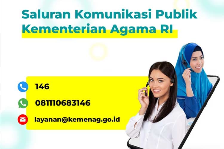 Rilis WA, Email, dan Call Center Layanan, Komunikasi dengan Kemenag Kian Mudah