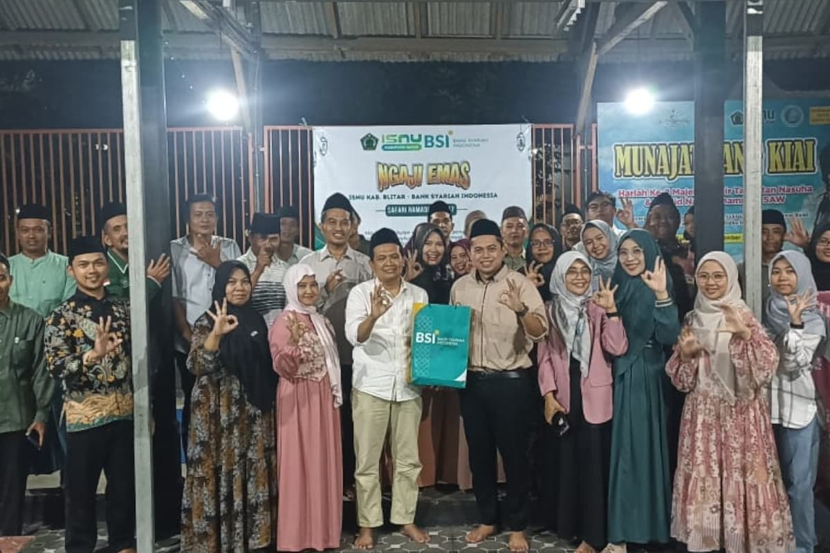 Safari Ramadan ISNU Blitar Angkat Literasi Investasi Emas Syariah